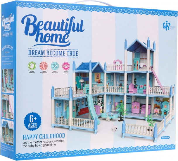 3patrový domeček pro panenky Dětská hračka