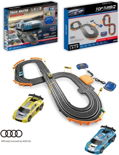 Autodráha Audi na baterie 97 × 66 cm