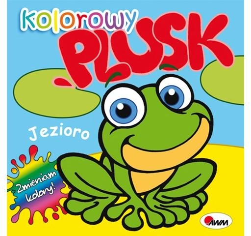 Koupací knížka měnící barvy – jezero