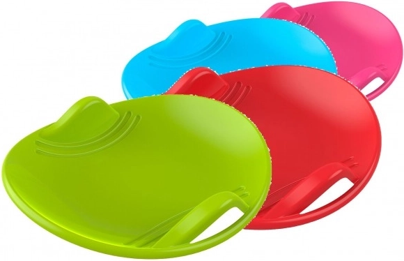 Kulaté sáňky modré