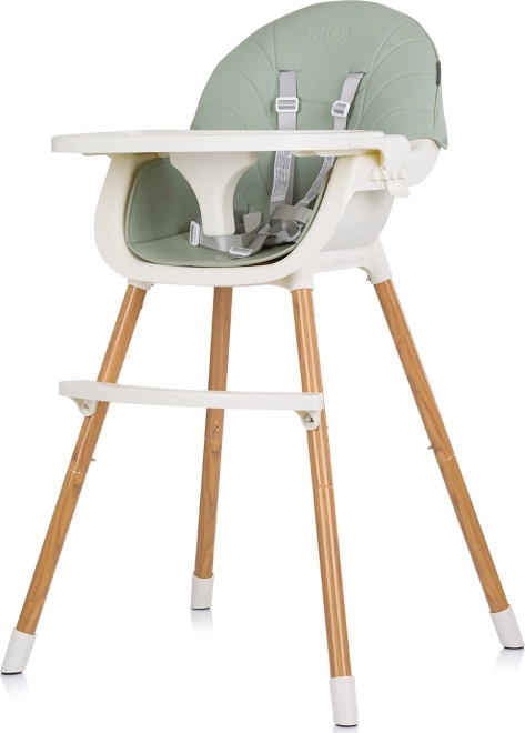 Jídelní židlička Chipolino Rio 2v1 Aloe