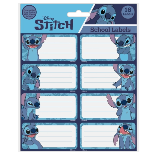 Lilo a Stitch jmenovky na sešity se Stitch