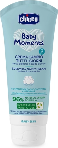 Chicco krém na dětský zadeček Baby Moments 100 ml
