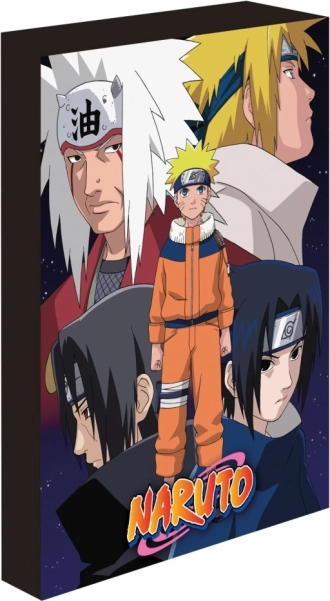 Svítící LED obraz NARUTO 30 × 40 cm