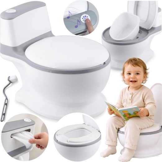 Ricokids interaktivní hrající nočník ve tvaru WC pro děti