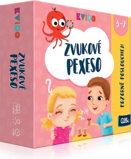 Zvukové pexeso Kvído