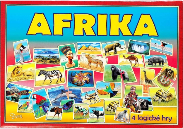 Hra AFRIKA – naučně‑logické společenské hry pro děti