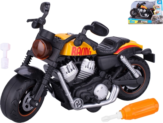 Závodní šroubovací motorka na setrvačník 22 cm