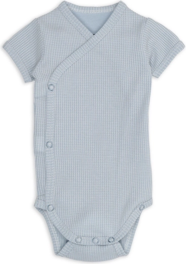 Lodger dětské body Ciumbelle Blue fogg s krátkým rukávem vel. 62