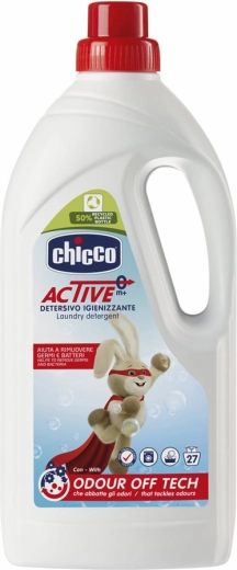 Chicco gel na praní Active 1,5 l pro miminka (27 praní)