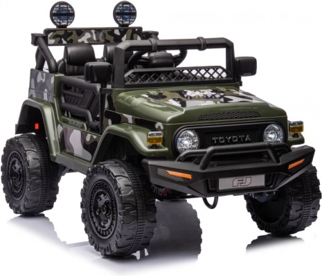 Elektrické odrážedlo TOYOTA FJ 4x4 v maskáčovém provedení
