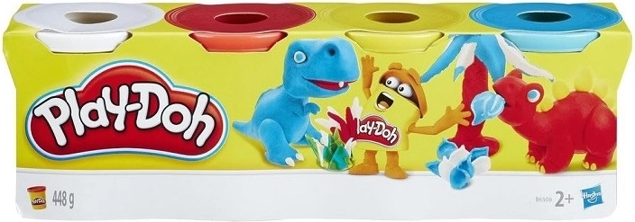 Play-Doh modelovací hmota ve 4 tubách - 4 ks