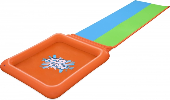 Vodní skluzavka s dvojitou dráhou a brodítkem H2O GO! 5,31 m BESTWAY