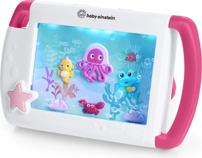 Baby Einstein přenosný přehrávač se zvuky, hudbou a světly Sea Dreams růžový