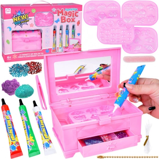 Kreativní sada pro výrobu šperků s kouzelnými gely