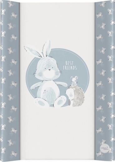 Ceba Baby přebalovací podložka s pevnou deskou basic friends 50 × 70 cm
