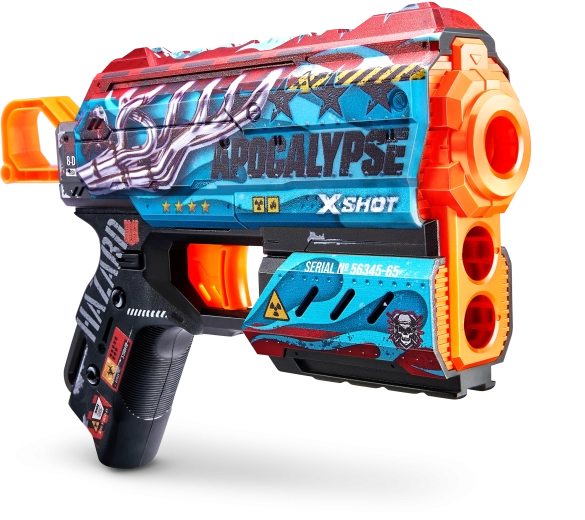 X-Shot Skins Menace – pistole na pěnové šipky, více variant