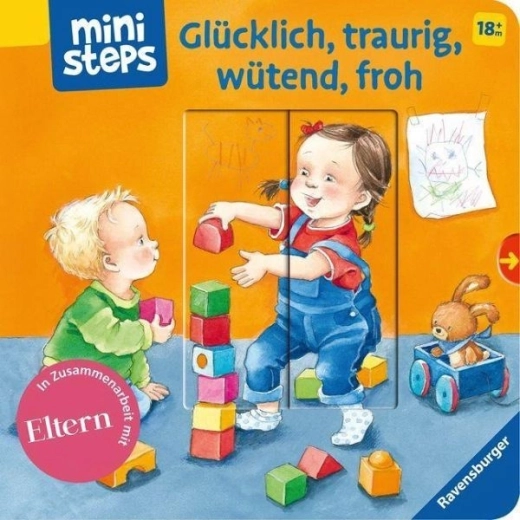 Ravensburger Glfccklich, traurig, wfctend, froh - d1btske1 kniha