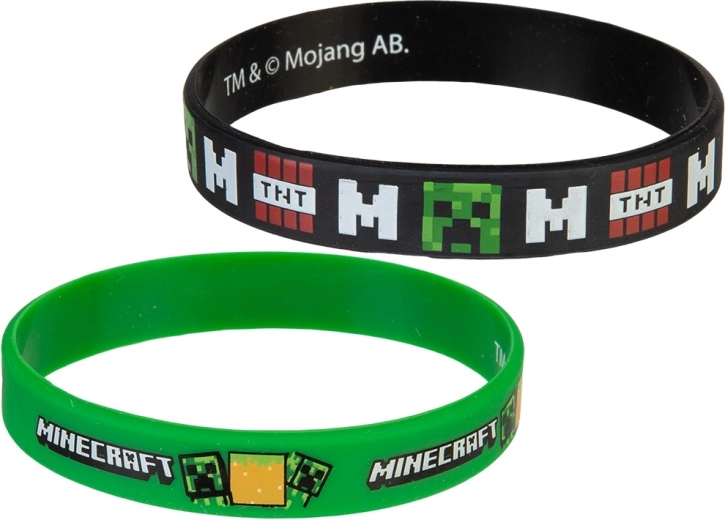 Minecraft silikonový náramek - 1 kus