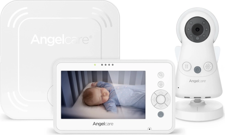 Angelcare AC25 video chůvička s monitorováním pohybu a senzorovou podložkou