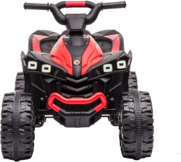 Dětská elektrická čtyřkolka červená