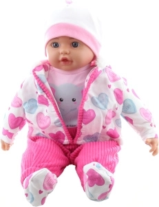 Miminko holčička se sloníkem 50 cm