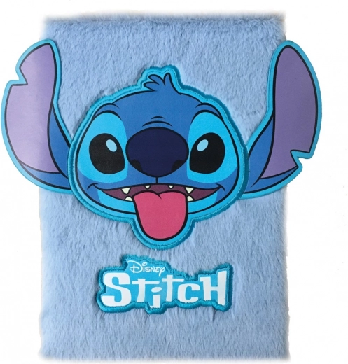 Lilo a Stitch plyšový poznámkový blok A5