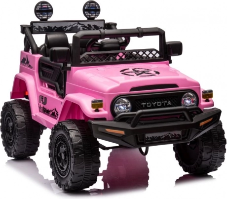 Elektrické autíčko TOYOTA FJ 4x4 růžové