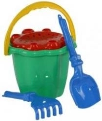 Sada na písek s kyblíkem, sítkem a nářadím