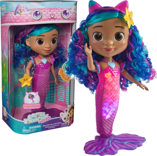 Mořská víla Gábina – světélkující panenka se zvuky z Gábinina kouzelného domečku