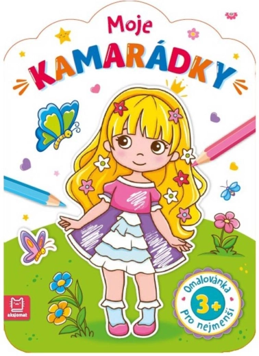 Moje kamarádky – omalovánka pro nejmenší - 1 kus
