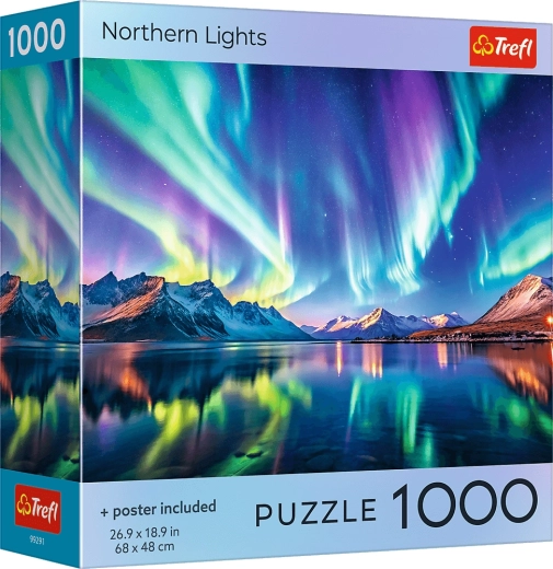 Puzzle polární záře 1000 dílků TREFL