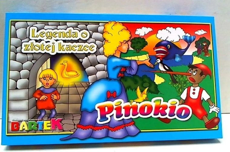 Hra Pinokio a Zlatá kachna – 2 deskové hry v balení