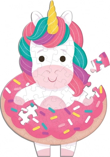 Puzzle Barevný Jednorožec s Vůní 48 dílků