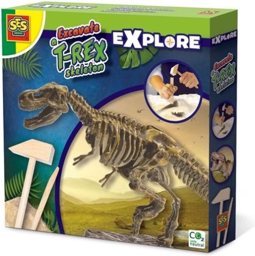 SES Explore vykopávky dinosaurus