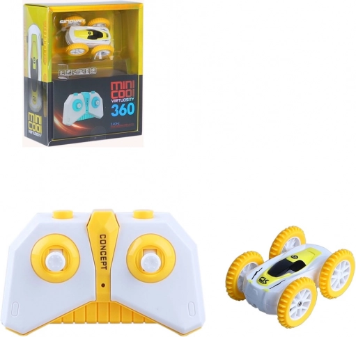 Kaskadérské RC auto mini žluté