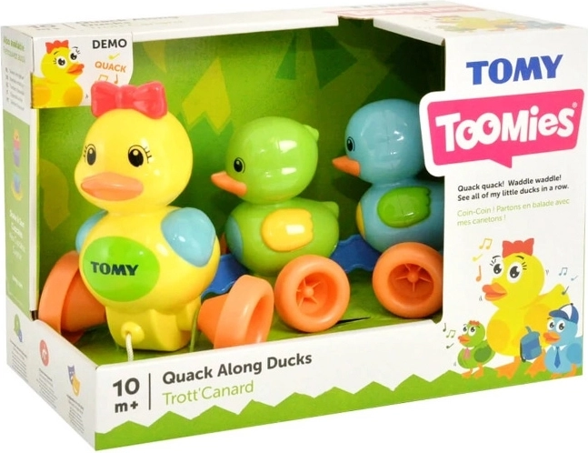 Tomy Toomies veselé cupitající kačenky