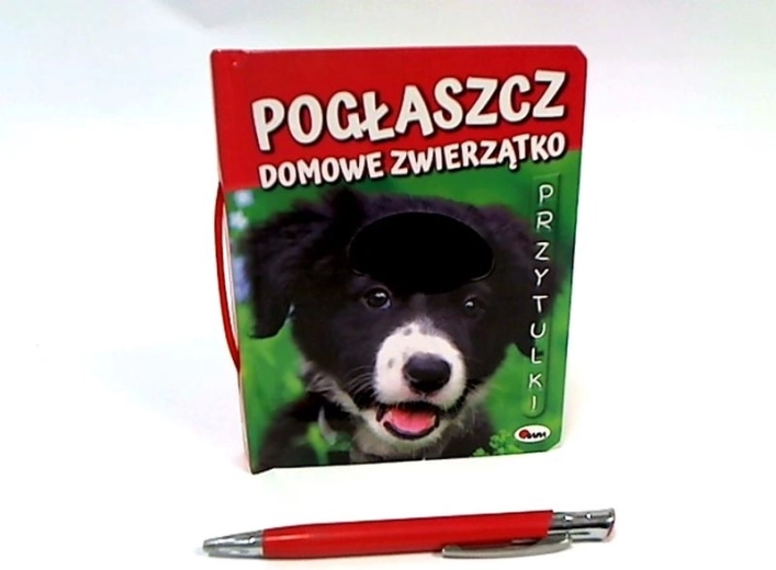 Pogłaszcz domowe zwierzątko – smyslová knížka s hebkými kožíšky