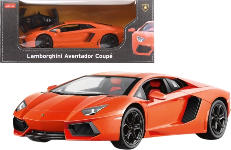 rc auto 1:14 rastar lamborghini aventador lp700 oranžové