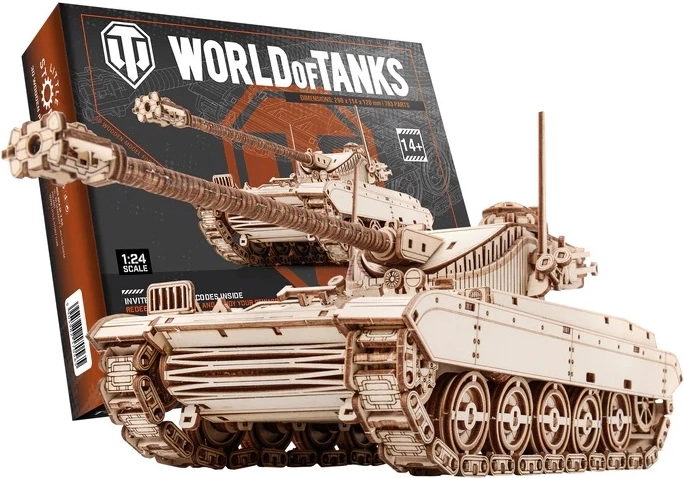 Little Story 3D dřevěná skládačka World of Tanks AMX 13 105