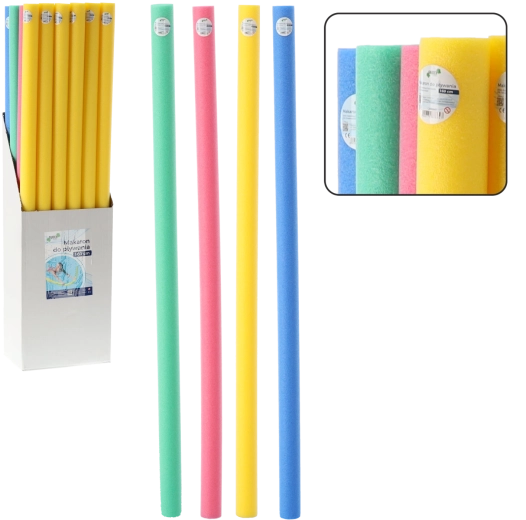 Plavecký pěnový nudl 160 cm – mix barev
