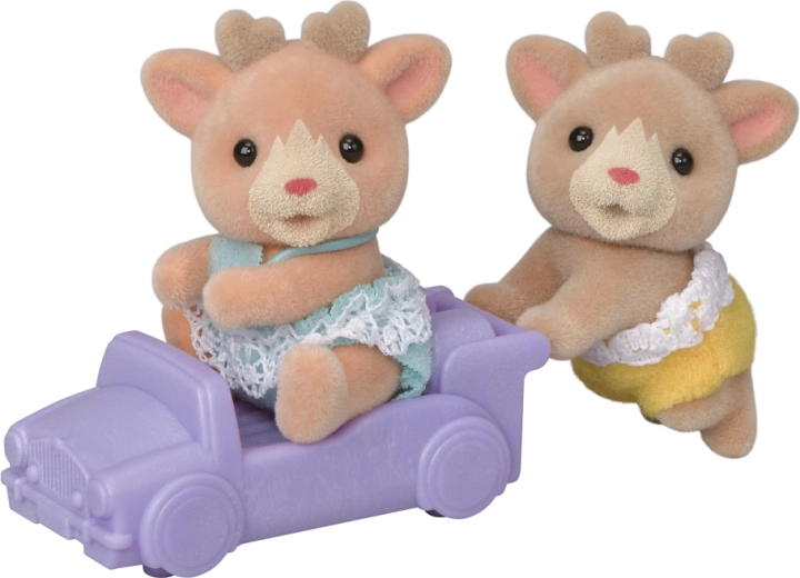 Sylvanian Families dvojčata sobů s autíčkem