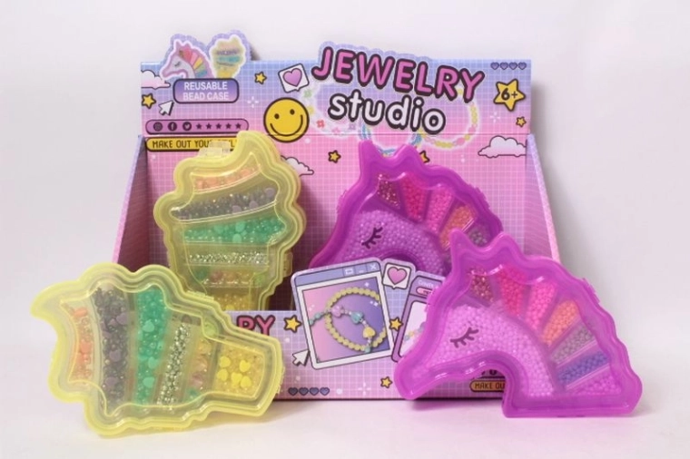 Jewelry studio kreativní sada na výrobu šperků jednorožec a zmrzlina