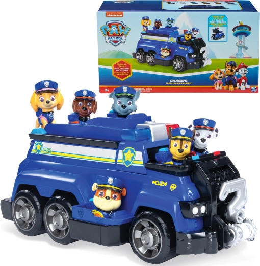Tlapková patrola velký policejní vůz Chase s 6 figurkami