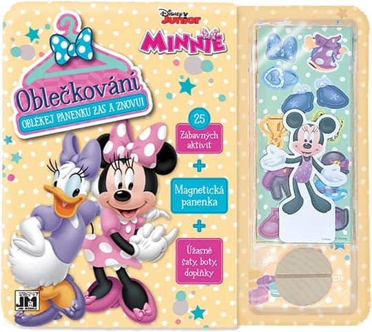 Oblečkování Minnie – magnetická módní sada