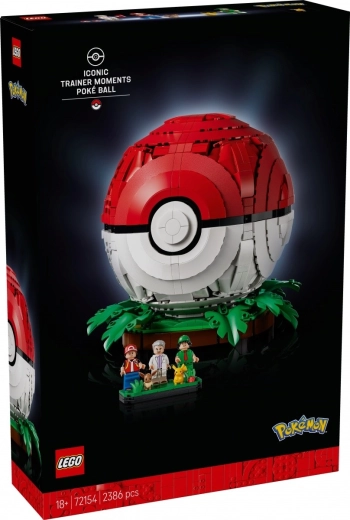 LEGO Pokémon kultovní Poké Ball s trenéry