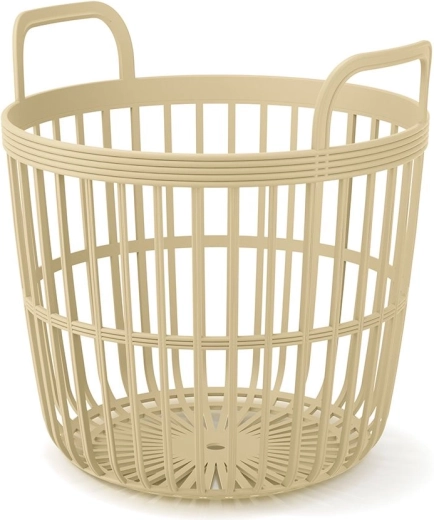 Koš Zoe Basket s uchy 41,9 cm – sláma