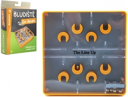 Bludiště hlavolam Do úkrytu – plastová balanční hra