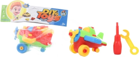 Šroubovací plastové letadlo pro děti