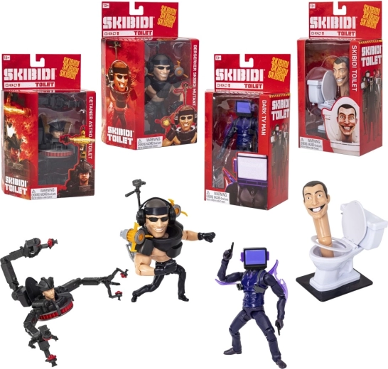 Skibidi Toilet deluxe figurka série 2 (náhodný výběr)